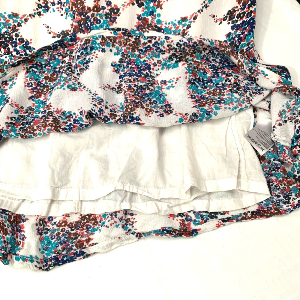 “Roxy” petite floral print drawstring waist maxi skirt- M - Picture 8 of 11